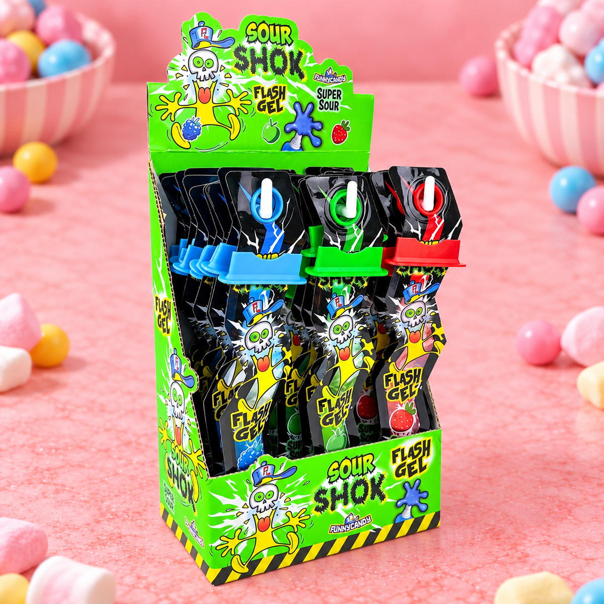 Sour Shok flash gel