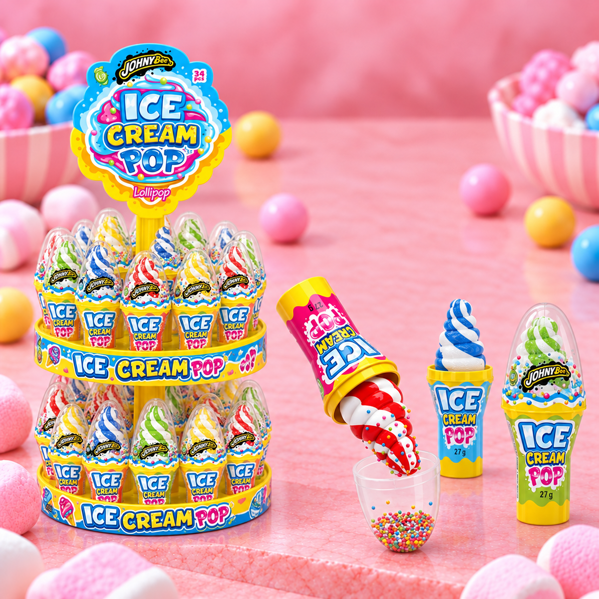 Sucette Ice Cream et Bonbons