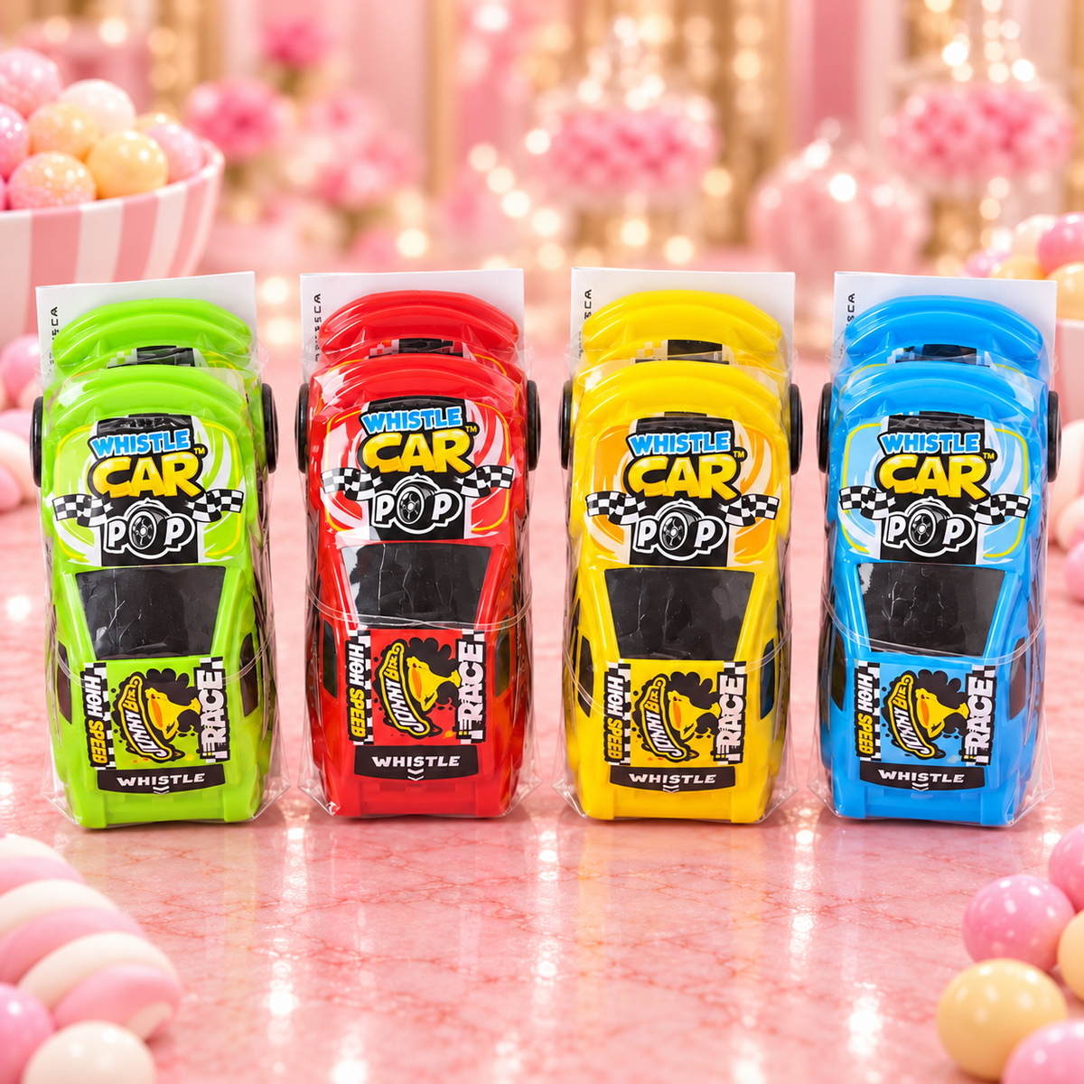 Sucette voiture sifflet – Whistle Car Pop 🚗🍭