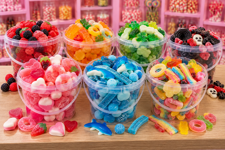Seaux de bonbons