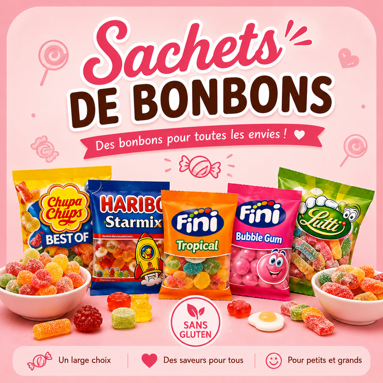 Sachets de bonbons