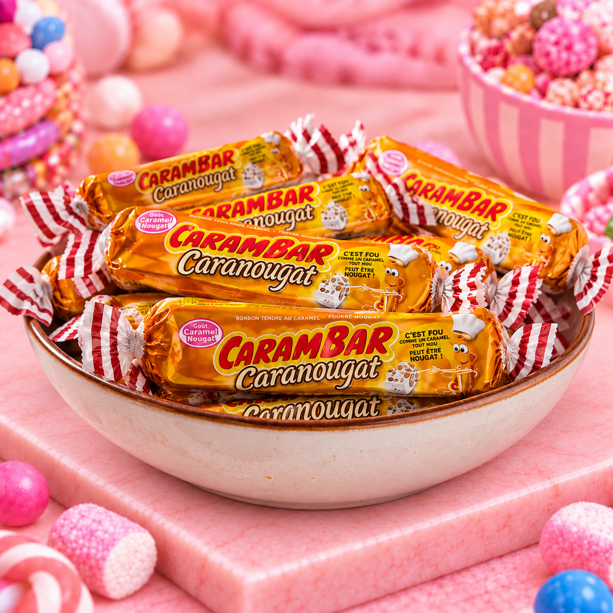 Carambar Caranougat Lots de 3