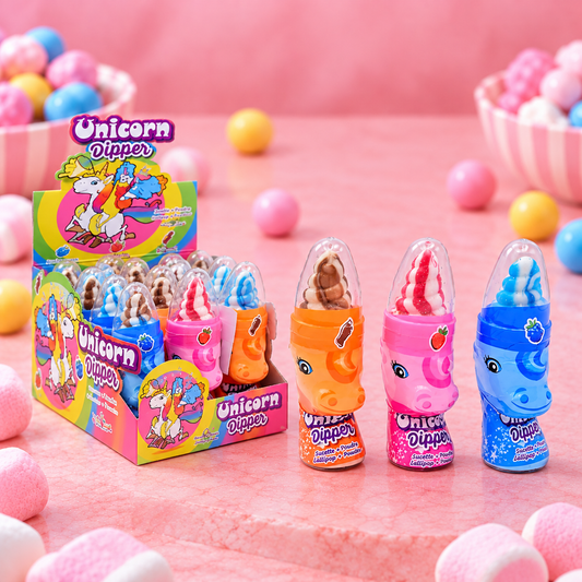 Sucette Licorne avec Poudre