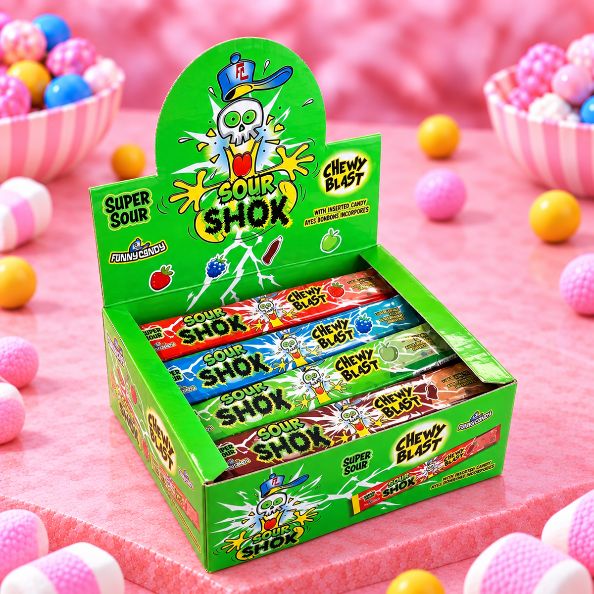 sour shok Lots de 2