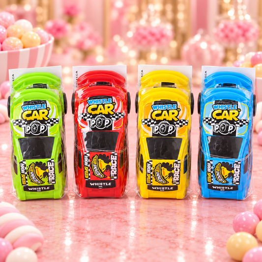 Sucette voiture sifflet – Whistle Car Pop 🚗🍭